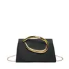 Bolsa de mão tendência e única de nicho estilo coreano, bolsa quadrada casual e simples, nova moda 2026 bolsa feminina de ombro e transversal