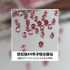 Pedras de Strass Imitação K9 12 Cores Nail Art Strass de Fundo Pontiagudo 33 Facetas Super Brilho 1,5-5mm Strass Redondos Coloridos Strass de Preenchimento Cristal