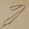 Novo Pingente Teçido à Mão Cordão de Alta Qualidade Jade Hetian Cordão de Colar Ajustável