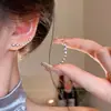 Exquisitos Aretes de Diamantes de Fila de Circonita con Diseño de Nicho y Sensación de Alta Gama, Aretes Estilo Fila para Mujer, Joyería de Oreja Popular Nueva 2026