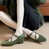 Elegantes y versátiles zapatos Mary Jane para mujeres petite, estilo coreano, adecuados para combinar con faldas, de corte bajo, de tacón alto, para ir al trabajo