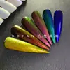 Pó polarizado camaleão alta pigmentação pó de mica brocado mudança de cor óptica esmalte de unha fabricantes de esmalte atacado