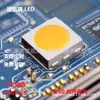 5050 Chip LED Luz Blanca Perlas de Luz 0.2W Índice de Reproducción Cromática Alto Alto Brillo 5050 Chip LED Luz Blanca Natural Perlas