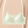 Base Líquida Beauty Back Sem Costura com Almofada para Seios Sem Aro Soutien Push-up Alça Fina Anti-Queda Roupa Íntima Respirável Invisível para Mulheres