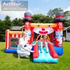 Castillo Hinchable Mini Casa Infantil Tobogán Infantil Interior Cama Elástica Casa Hinchable Tela Oxford Cama Elástica
