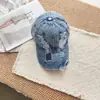 Gorra de Béisbol Lavada de Mezclilla Retro Japonesa Desgastada para Hombre, Gorra con Protección Solar