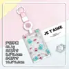 Porta-Cartão Transparente Deslizante Desenho Animado Anti-Perda Cartão de Campus Porta-Cartão de Água Cordão para Pescoço Capa Protetora para Crachá de Trabalho Lanyard Estilo Fofo