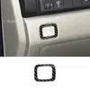 Adecuado para 13-16 Kia Sedona fibra de carbono botón del tanque de combustible pegatinas decorativas accesorios de modificación interior