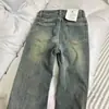 Jeans Reta Grosso com Forro de Lã Plus Size Feminino Outono e Inverno 2024 para Meninas Cheinhas Cintura Alta Slimming Stretch Calça Horseshoe Micro Flare