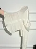 Nueva prenda exterior calada de estilo inspirado en Chanel, cárdigan de punto de manga larga para mujer, chaqueta nicho de longitud hasta el hombro, top de otoño