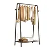 Perchero de Pie para Dormitorio, Perchero Simple, Colgador de Ropa, Estante de Almacenamiento Interior, Barra para Secar Ropa