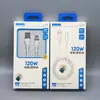 Cabo de dados de carregamento rápido TPE super macio de 120W para Android Type-c Apple carregamento super flash fio de carregamento rápido de silicone