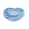 Suprimento Especial para Paleta de Maquiagem Colorida Transfronteiriça Paleta de Mistura de Gel para Unhas Paleta de Silicone Multifuncional Personalização Atacado