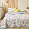 Colcha de Verano Doble con Aire Acondicionado Colcha Doméstica de Algodón Lavado Fina Colcha de Verano para Estudiantes Dormitorio Individual Núcleo de Colcha Lavable Lavable a Máquina