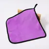 Paño de Limpieza de Coral de Alta Densidad, Doble Cara, Doble Color, que Absorbe Agua y No Suelta Pelusa, Adecuado para Limpiar Vidrios y Coches