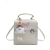 Bolso Multiusos para Mujer 2024 Primavera y Verano Nuevo Cyber Popular Combinable Bolso de Hombro Cuadrado Pequeño Multifuncional Casual para Mujer