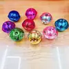 4cm cm campana decorativa navideña brillante llavero accesorios manualidades metálicas campana de cinco estrellas venta al por mayor