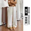 Calça de moletom feminina de alta qualidade estilo americano, nova coleção outono/inverno, modelagem que afina, solta, perna reta, casual, perna afunilada, perna larga