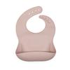 Productos para madres e hijos Babero impermeable tridimensional para niños Babero de aprendizaje para comidas de bebé Babero de silicona con ajuste de 6 velocidades para comidas de bebé