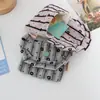 Mini Portatarjetas Portátil Estilo Coreano con Solapa de Borde Fruncido, Estuche para Identificación, Linda Bolsa de Almacenamiento para Auriculares Florales, Bolsa para Guardar Labiales