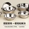 Tigela de Aço Inoxidável para Pet, Tigela Universal de Comida para Gatos e Cachorros, Tigela Grande de Ração para Gatos, Suprimentos para Cachorros, Tigela de Pet Transfronteiriça