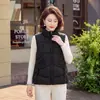 2026 Ropa para Madres Invierno Cálido Chaleco de Algodón Ropa para Mujeres de Mediana Edad y Mayores Tallas Grandes Holgado Moderno Protección contra el Frío Temperamento Estilo Cómodo