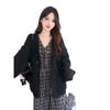 Vestido de Otoño de Alta Gama Estilo Hepburn Talla Grande para Mujer con Forma de Pera Vestido tipo Chaleco Cubre Barriga Falda con Efecto Adelgazante para Chica con Sobrepeso