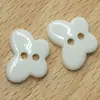 Botones de resina de mariposa coloridos, botones de dos agujeros de colores caramelo, para ropa de mujer y niños, suéteres y camisas, utilizados para decoración hecha a mano