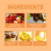 Aceite Hidratante de Fresa OUHOE Hidratante Elástico Piel Firme Desvanece Líneas Finas Nutritivo Piel Aceite de Masaje Corporal