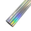 Suministro de Película de Estampado Láser Lisa, Papel de Estampado Láser de Doble Cara Acrílico, Aluminio Láser Electroquímico Personalizado para Cuero