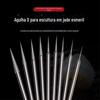 Agulha pontiaguda Ferramenta de escultura de agulha de diamante Cabeça de moagem de jade Escultura de jade Agulha de alargamento de jade Escultura de pedra Escultura de jade Escultura D