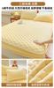 Cobertor Acolchoado de Veludo Leite Espesso de Inverno Lençóis de Cama Peça Única Cobertor de Cama com Forro de Lã Cobertor de Colchão Simmons Lençóis de Cama de Veludo Coral para Crianças