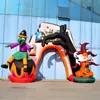 Decoraciones inflables de calabaza, fantasma y calavera para Halloween, para bares, centros comerciales y exhibiciones festivas