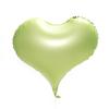 Globo de Película de Aluminio con Forma de Corazón Macarrón Nuevo de 20 Pulgadas Transfronterizo Material de Nylon Confesión Boda Decoración de Lugar de Boda