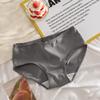 Ropa interior de mujer de color sólido japonés Algodón Clase A para mujer Calzoncillos bóxer de algodón de tiro medio antibacterianos para niña Venta al por mayor