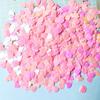 6mm amor lantejoulas DIY acessórios artesanais colorido multicolor pêssego coração saco areia movediça enchimento cola pingando acessórios materiais