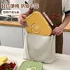 Lonchera Portátil para Trabajadores de Oficina, Lonchera Compartimentada Apta para Microondas, Recipiente Crujiente Multiusos de Grado Alimenticio, Lonchera Portátil