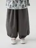 Pantalones Casuales de Verano Nuevos Wulibu para Niñas, Pantalones Amplios Tipo Globo de Lino y Algodón, Refrescantes, Suaves, Versátiles, Modernos