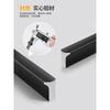 Tirador de puerta de armario minimalista moderno Yijia, herrajes negros para puertas de armarios de cocina y cajones, colección de tiradores de puertas de armarios