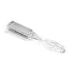 Cepillo Doble Cara para Pies para Eliminar Piel Muerta, Callos y Cutículas; Raspador y Lima para Pies; Herramienta para Pedicura Casera