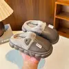 Pantuflas de Algodón para Niños 2026 Nuevas Pantuflas de Otoño e Invierno para Niños con Tacto Suave, Pantuflas Antideslizantes para Niñas, Pantuflas Cálidas de Algodón con Forro de Felpa