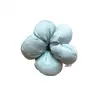 Diadema de Flores a Cuadros del Mismo Estilo de Zhao Lusi, Cuerda para el Cabello con Flor de Cabello Tridimensional, Accesorio para el Cabello, Diadema Rellena de Algodón, Cuerda Dulce para el Cabello