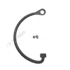 Adecuado para Citroen C5 C3Xr C4 Peugeot 408 308 508 Tapa Interior del Tanque de Combustible Cuerda Antiperdida Cordón