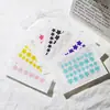 Venta Directa Parches de Colores para Granos Estrella Color Puro Ocultación Física Invisibles Personalizables Parches de Hidrocoloide para Granos 28 Piezas Estrellas