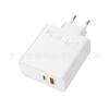 El cargador multipuerto A C de 45 W es adecuado para cargador de teléfono móvil apple Android qc3.0 carga rápida cabezal de carga estándar europeo y americano