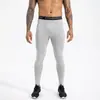 Meias-calças esportivas profissionais masculinas para comércio exterior transfronteiriço, calças de compressão de secagem rápida para corrida e treino ao ar livre, vestuário de fitness elástico