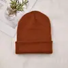 Gorros de lana para exteriores al por mayor para comercio exterior, gorros de punto de color liso, calentadores de cabeza tipo ski de estilo japonés para mujeres y hombres, gorros cálidos transfronterizos