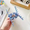 Core Moe Joyería 11cm Estilo Coreano Elegante Puntada de Mariposa Acético Mediano y Grande Pinza de Agarre Pinza de Tiburón Pinza para el Cabello Accesorios para el Cabello