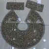 Chal de mujer, nueva moda, cuello delantero y trasero, encaje de ganchillo, vestido hueco, accesorios de decoración