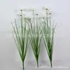 Flor Gesang Simulada, Flor Simulada Única, Flor de Casamento, Planta Simulada, Molho de Grama Cebola, Flor Simulada Atacado
